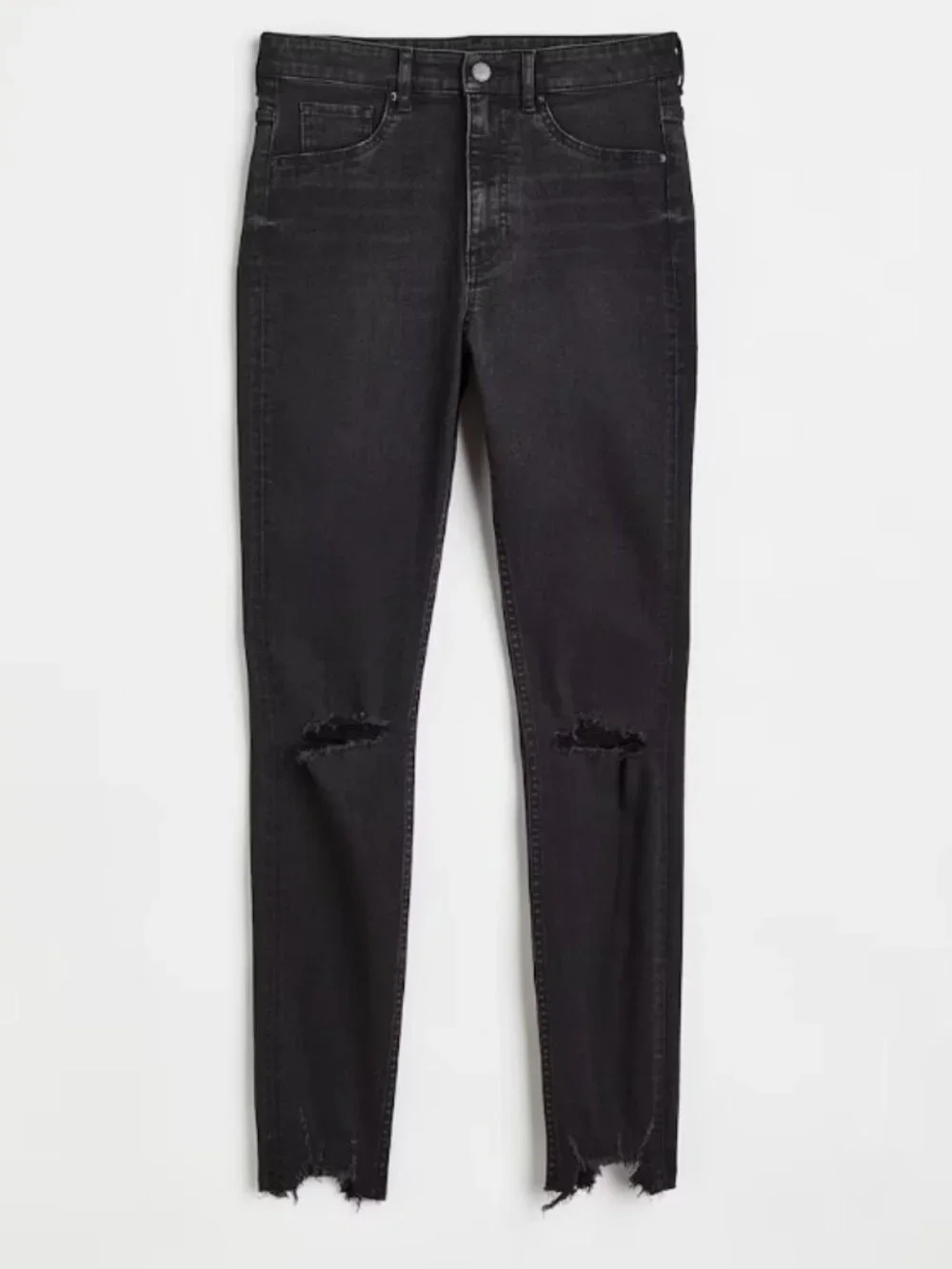 H&M Black Curvy Fit Ultra High Jeggings